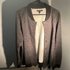 Grey men bomber